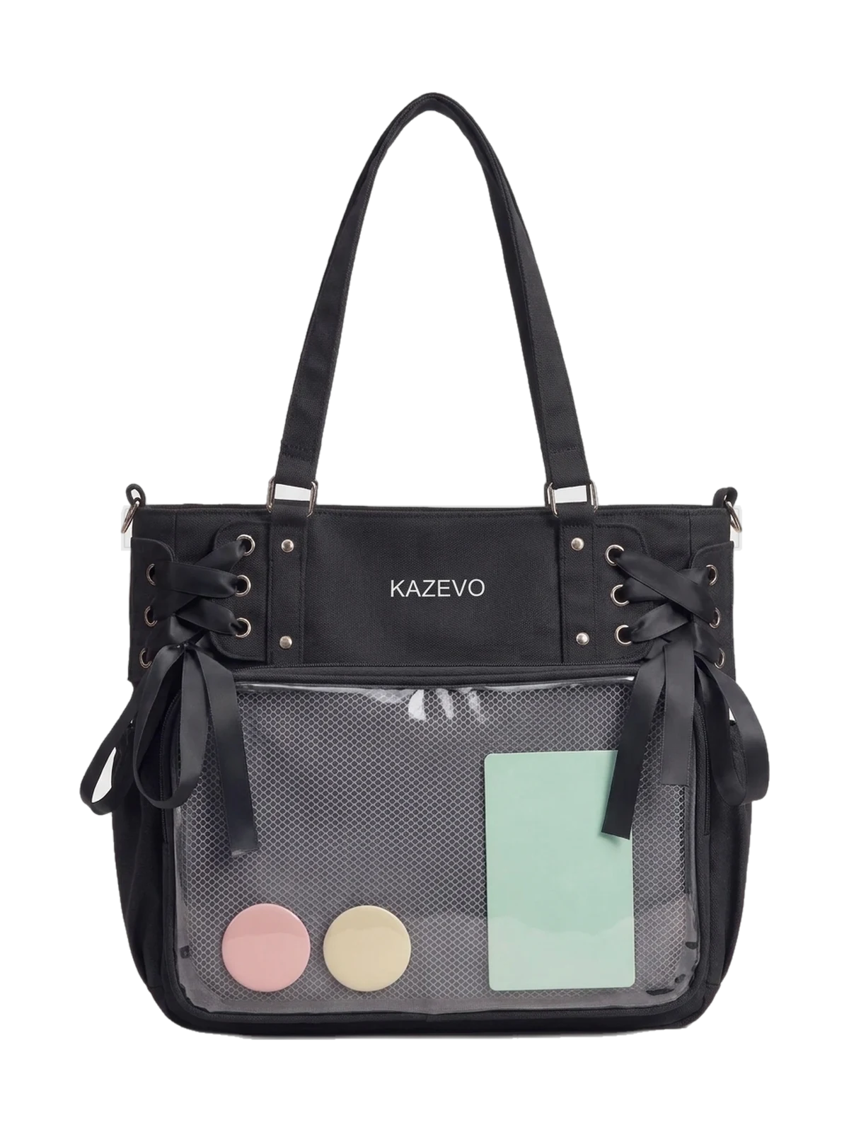 Coquette Ribbon Ita Bag – Midnight