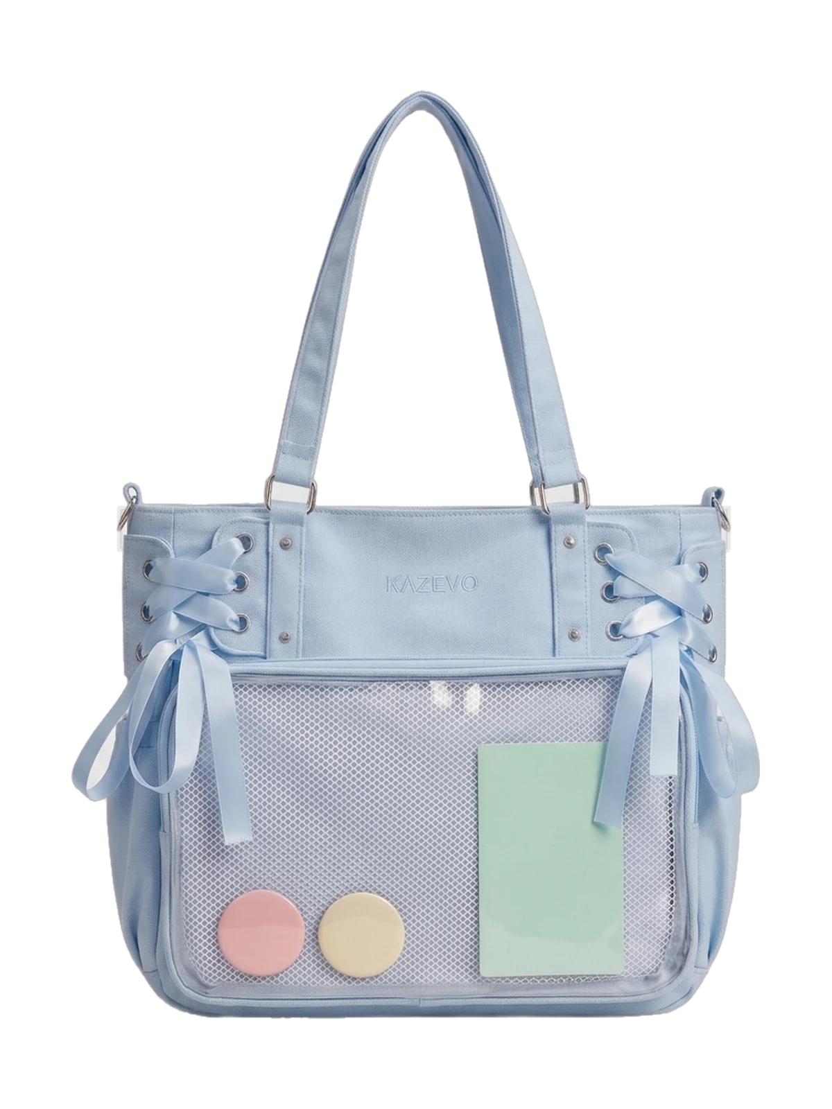 Coquette Ribbon Ita Bag – Baby Blue